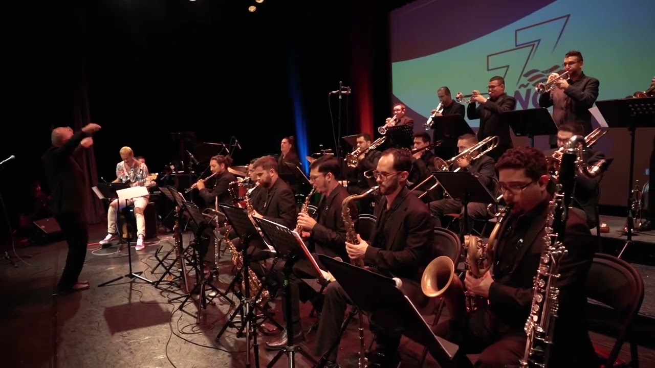 FÉLIX PASTORIUS and the CCCN JAZZ ORCHESTRA.  Three Views of a Secret.