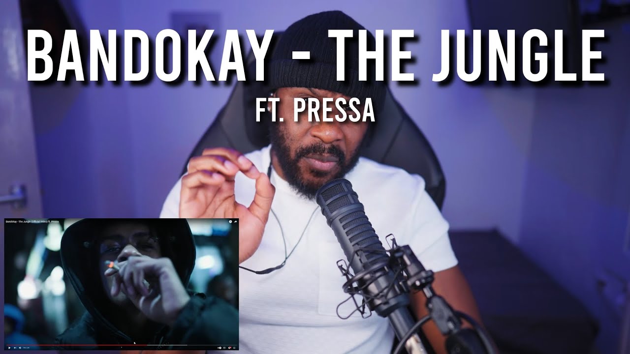 Bandokay - The Jungle (Official Video) ft. Pressa [Reaction] | LeeToTheVI
