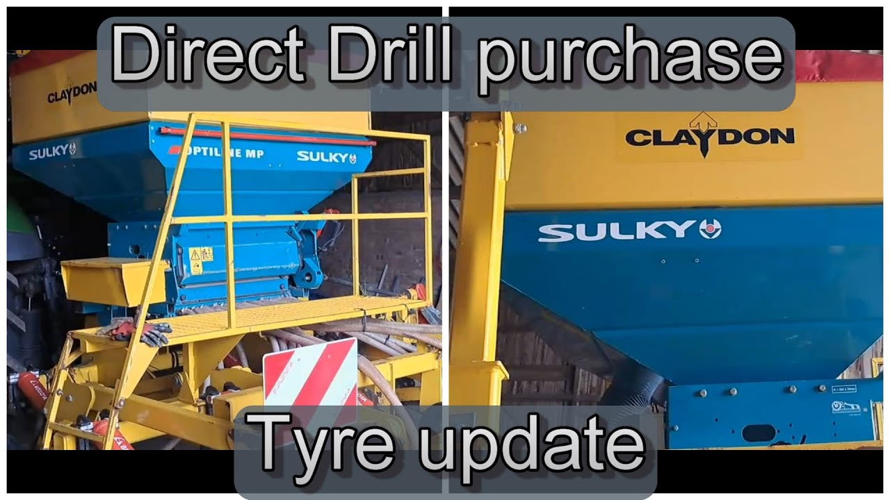 Claydon direct drill on the farm