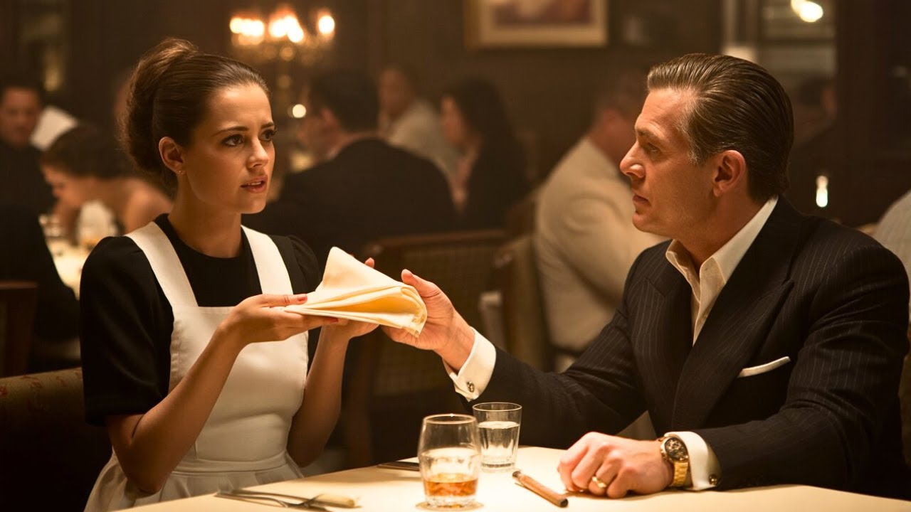 A Terrified Woman Slipped a Napkin to a Mafia Boss — His Reaction Shocked Everyone
