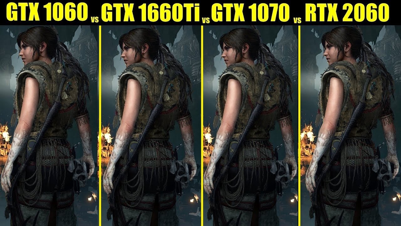 GTX 1060 vs GTX 1660 Ti vs GTX 1070 vs RTX 2060 in 9 Games | 1080p | FRAME-RATE TEST COMPARISON