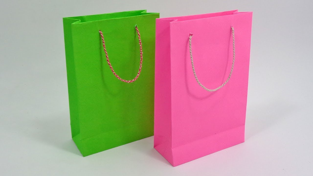 Paper Bag Making At Home || How To Make Shopping Bag With Paper