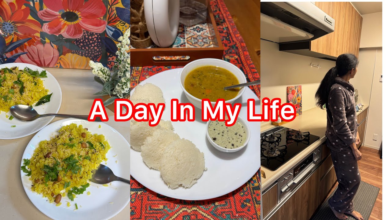 Day in My Life✨Breakfast,lunch,Unboxing Housewife Routine 🥗Aesthetic Vlog by Manjusha ￼