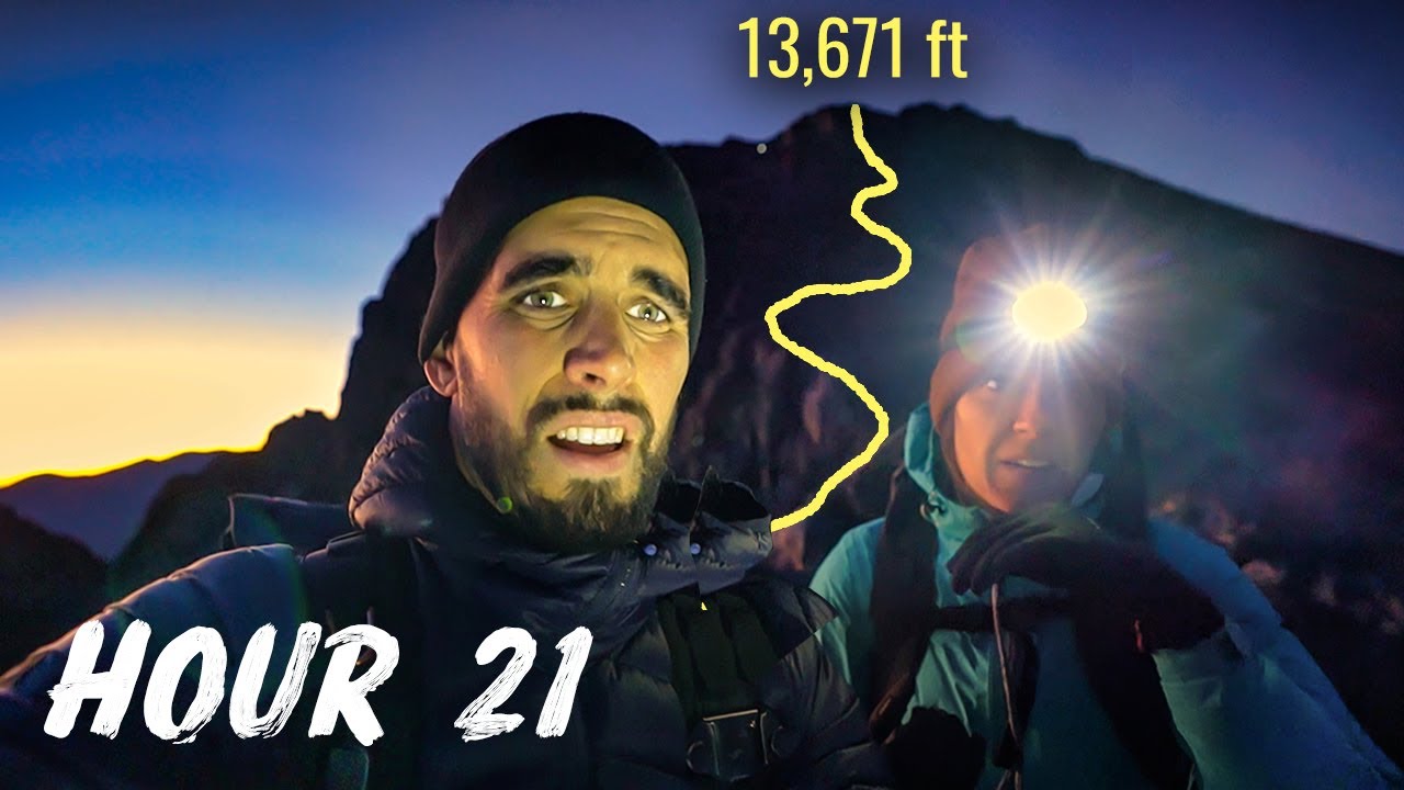 24 Hours to Climb the Highest Peak in North Africa
