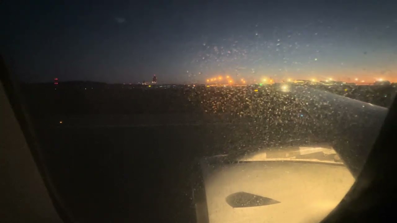 Lufthansa A321 take off from Budapest.
