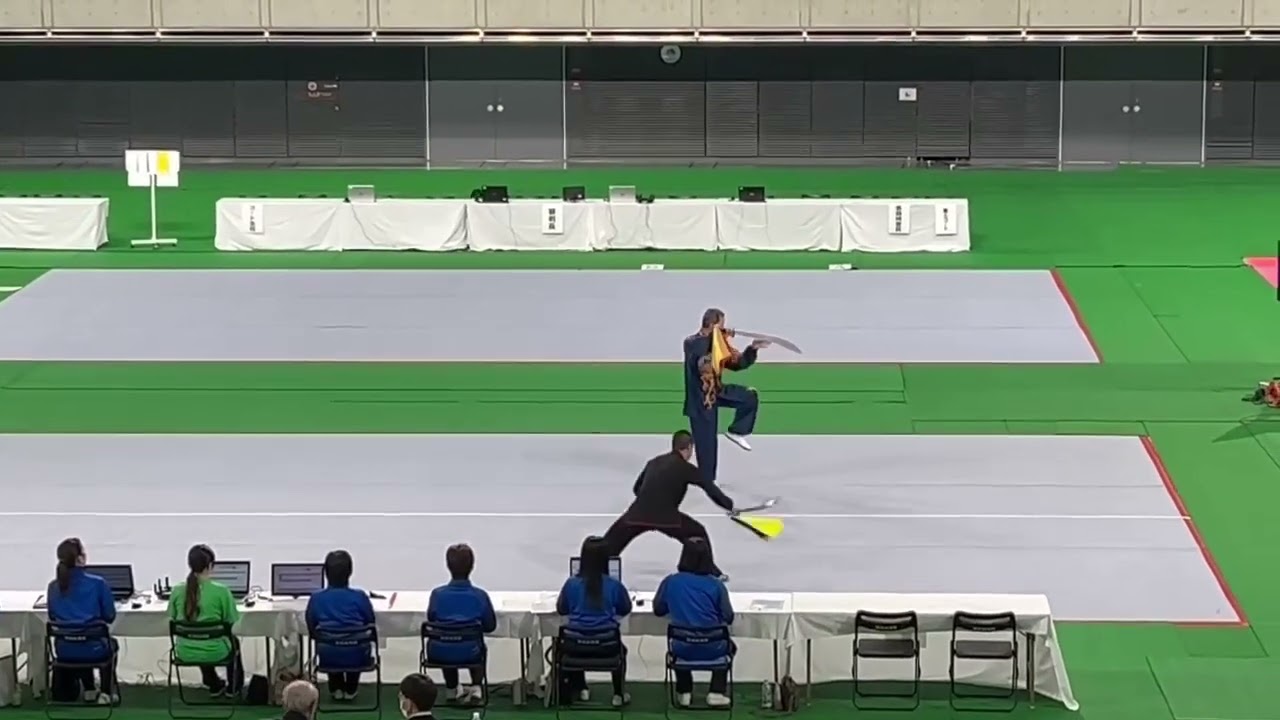 第42回全日本武術太極拳選手権大会　男子自選太極剣、刀の部3位　陳式刀