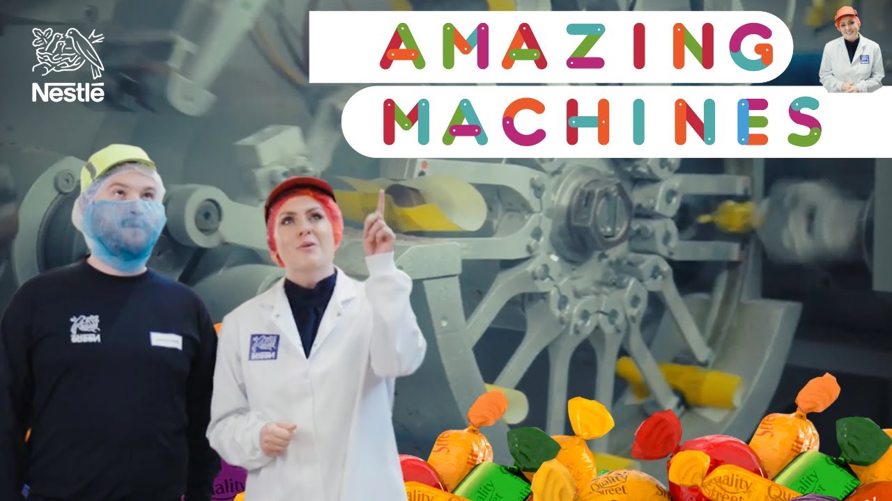 Amazing Machines – discover how up to 12 million sweets are wrapped every single day!