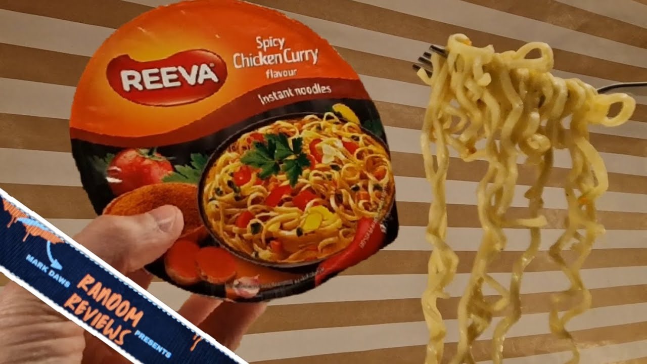 Reeva Spicy Chicken Curry Flavour Instant Noodles - Random Reviews