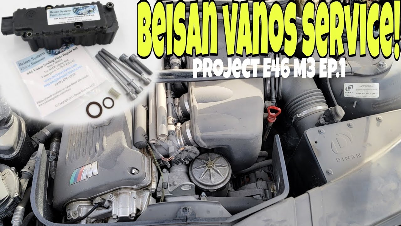 Project Dinan E46 M3 Vanos Solenoid Pack Replacement & Service