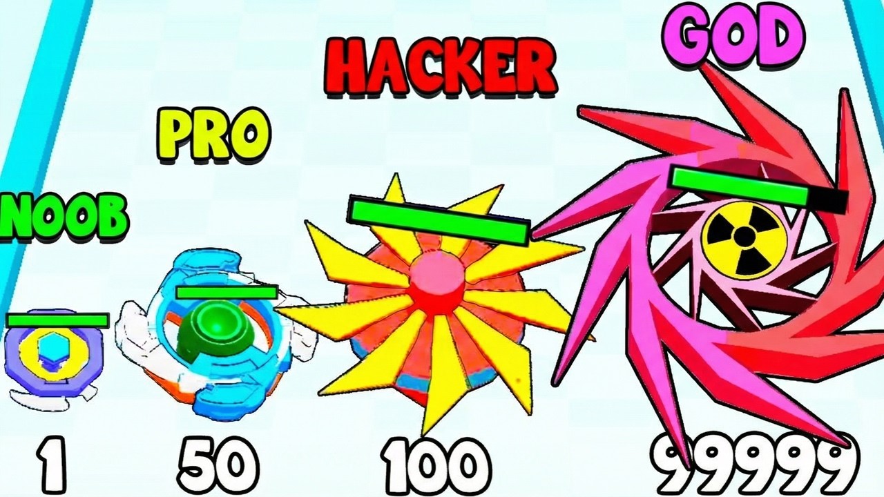 Collected ALL Spinners in SPINNER MERGE! (Levels 1–100 Full Gameplay)