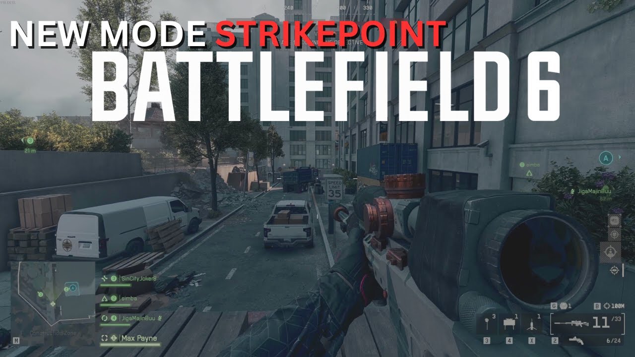 New mode strikepoint ! Full gameplay no commentary Battlefield 6