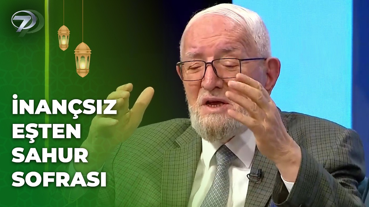 Eşim Bana Sahur Hazırlıyor Ama Allah'a İnanmıyor | Necmettin Nursaçan'la İftar Saati