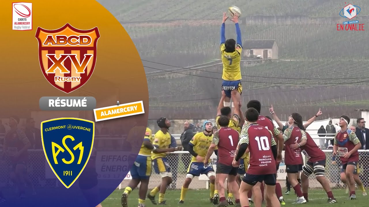 Résumé ABCD XV vs ASM Rugby Academy