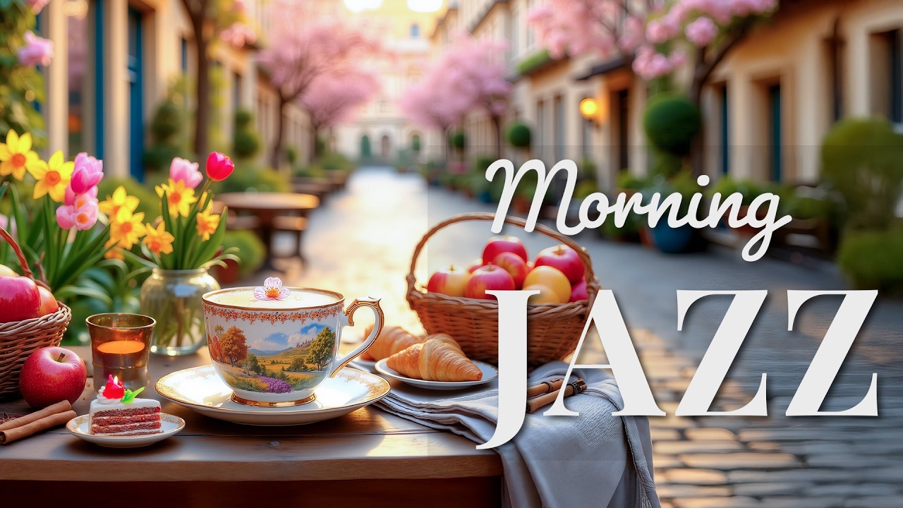Charming February Jazz ☕ Relaxing Bossa Nova Background Music &  Positive Cafe to Upbeat Your Moods