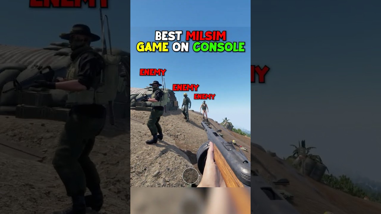 ЛУЧШАЯ игра в жанре Milsim на консоли 😱🔥 #armareforger #gaming