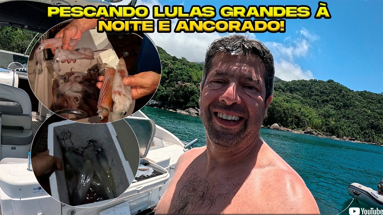 193 |  PESCA NOTURNA DE LULAS + Águas Cristalinas! Locais Incríveis! Parte 2