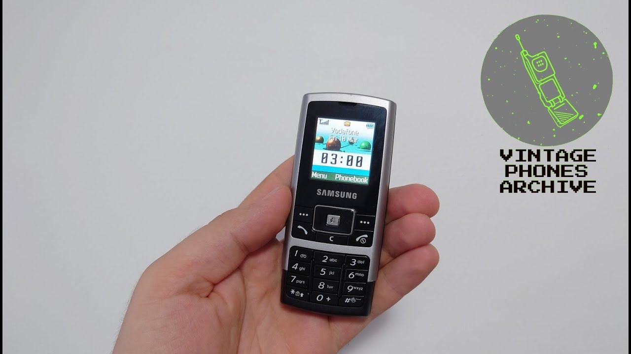 Samsung SGH-C130 Mobile phone menu browse, ringtones, games, wallpapers