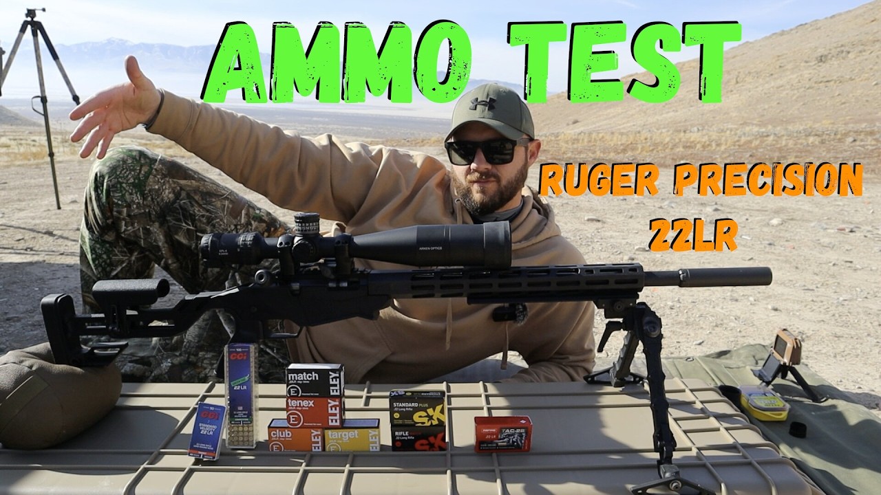 Тест патронов Ruger Precision Rimfire | Как найти лучшие патроны .22LR