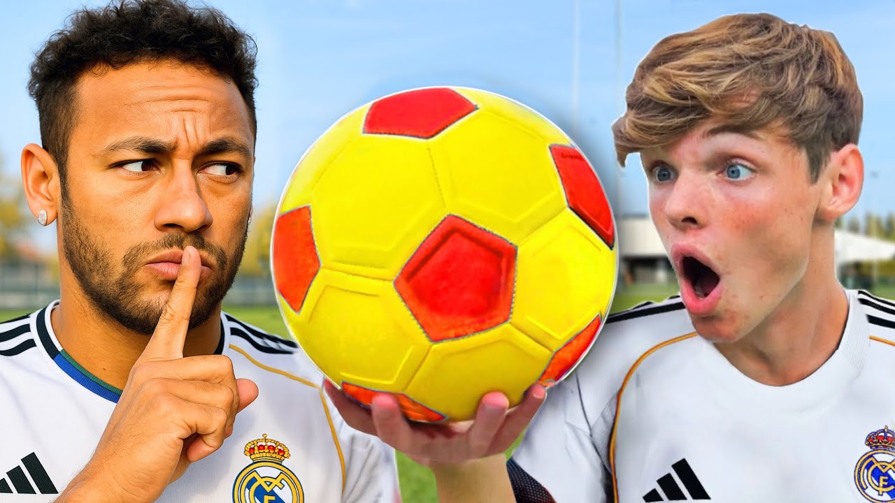 NEYMAR GEBRUIKT STIEKEM DEZE VOETBAL!! *heel slecht*