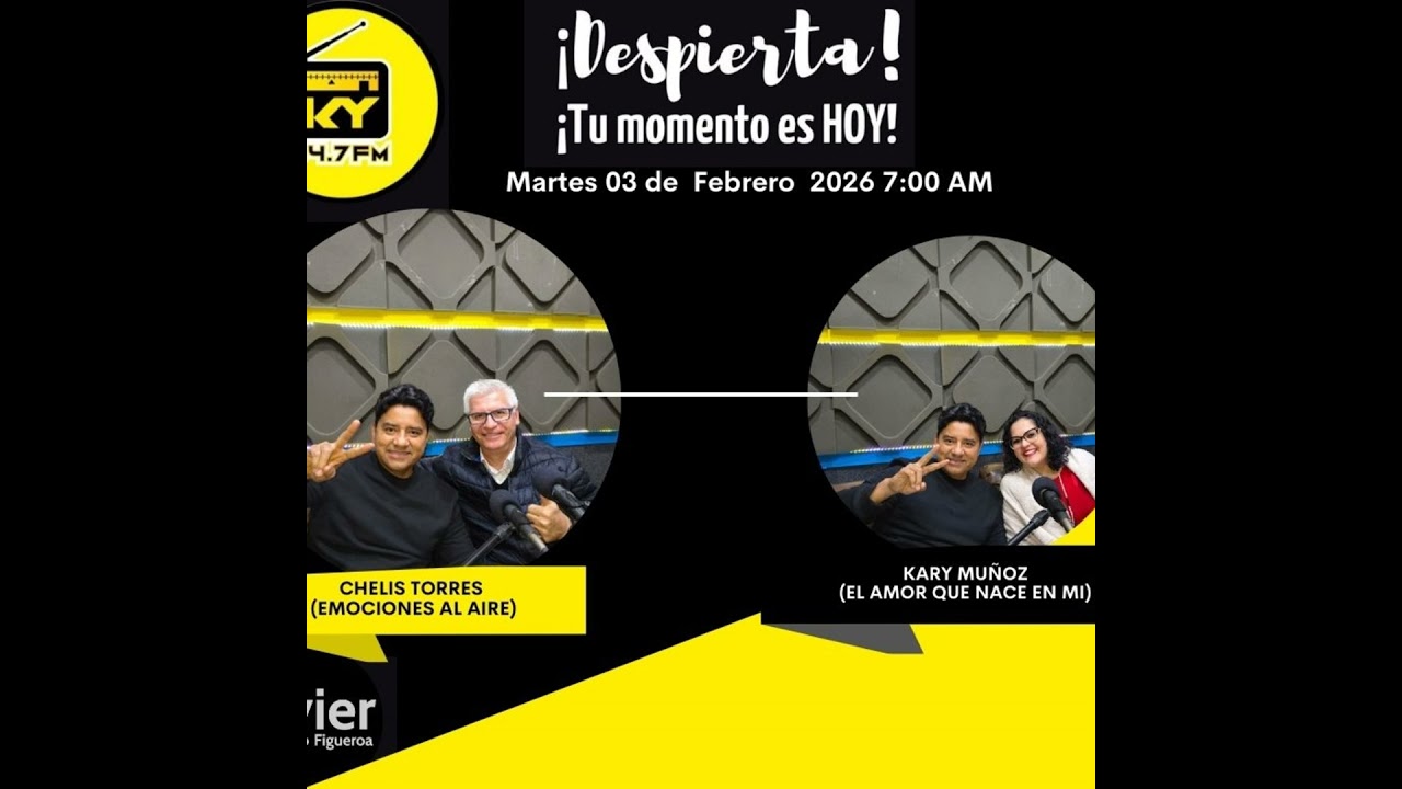 Chelis Torres (Emociones al aire) Kary Muñoz (El amor que nace en ti)