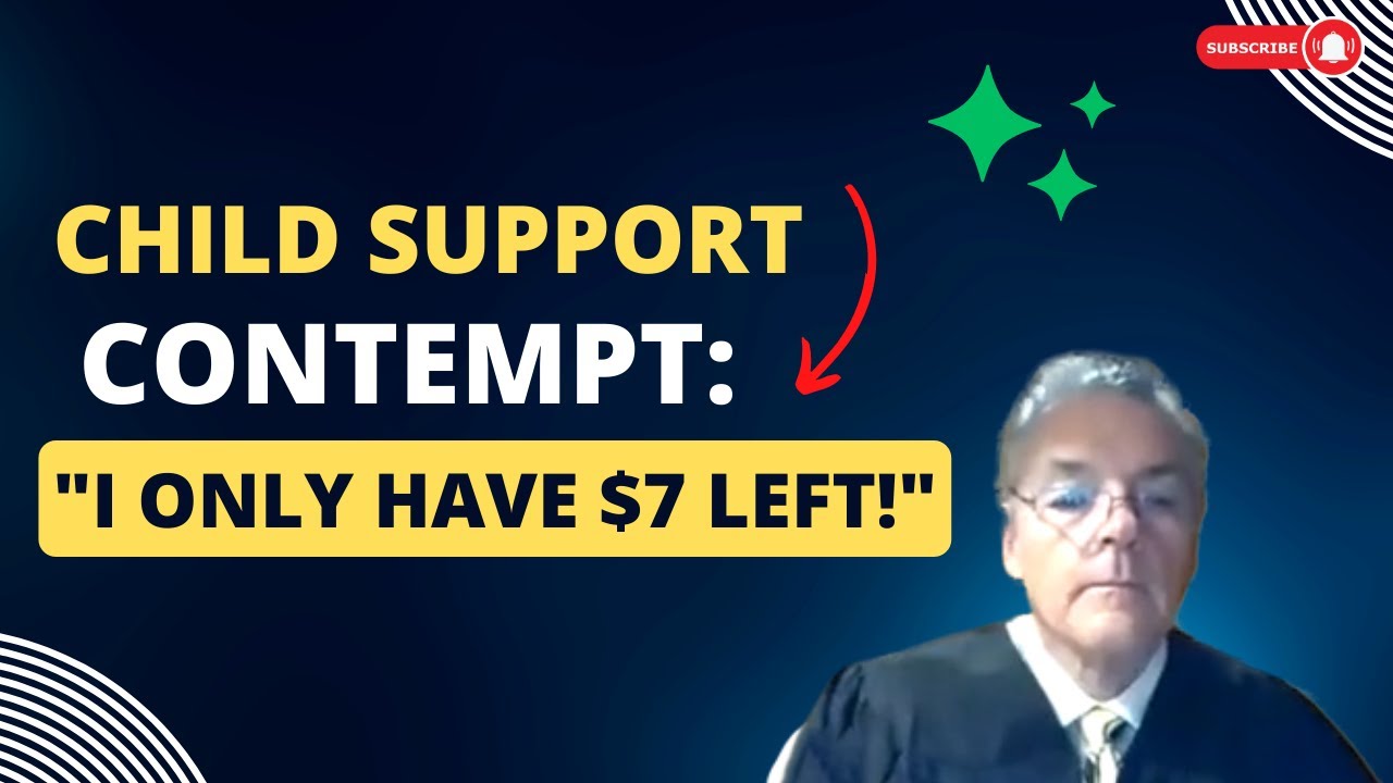 Child Support Contempt: 