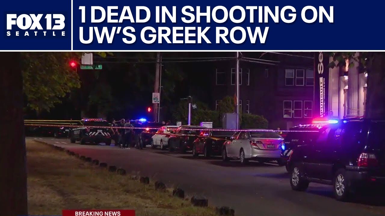 Fatal shooting on University of Washington's Greek Row