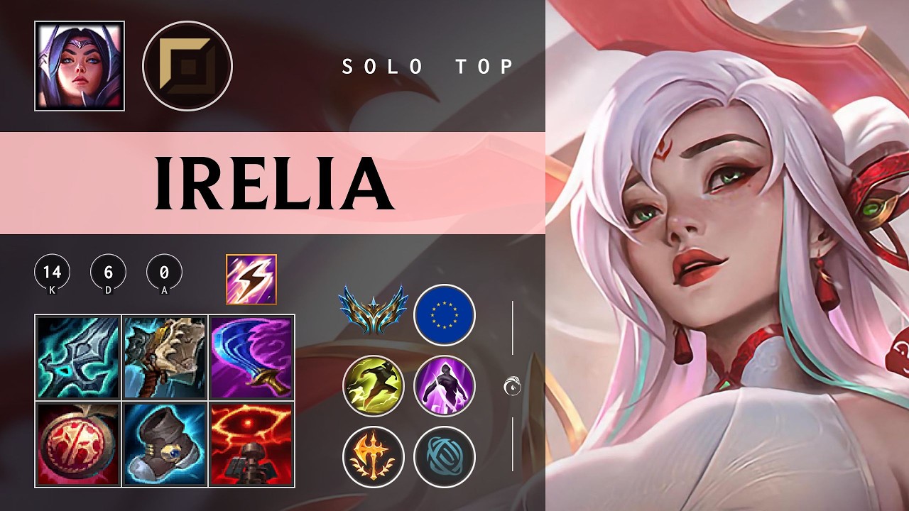 Irelia Top vs Yorick - EUW Challenger Patch 26.05