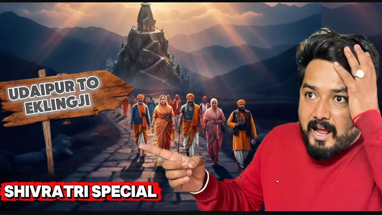 Udaipur to Eklingji Mahadev Shivratri Padayatra 🔱 | Food & Bhajan Vibes | Full Experience Video 🚩