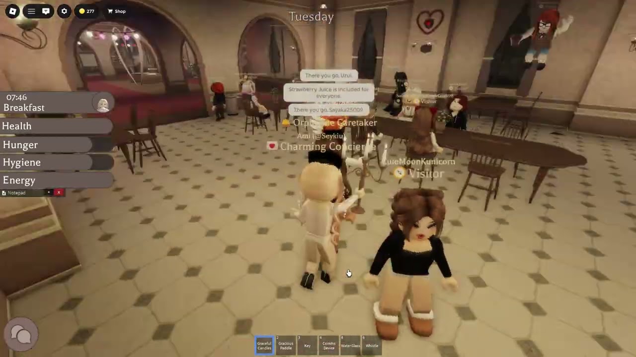 Valentines Shift in Auranthia!