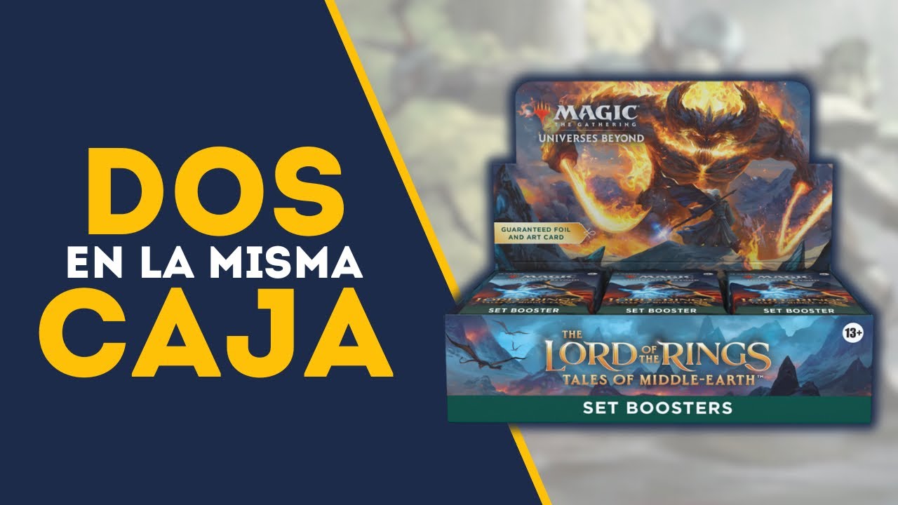 ¡Impresionante caja! 🔥 Esta Set de El Señor de los Anillos se sale #LTR #mtg 06