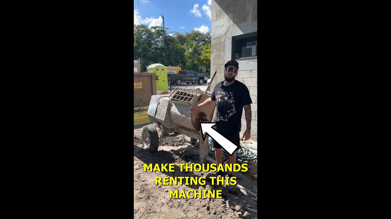 START RENTING THIS MACHINE & MAKE THOUSANDS A MONTH