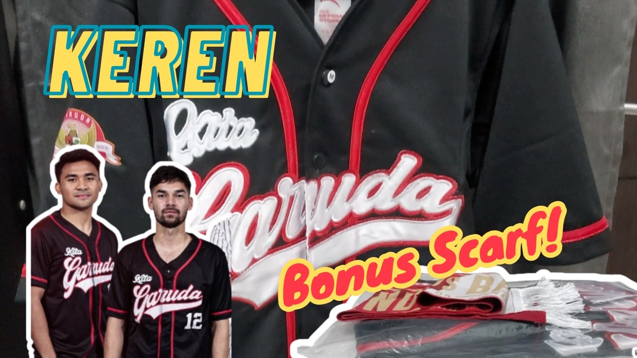 Baseball Shirt Kita Garuda Black