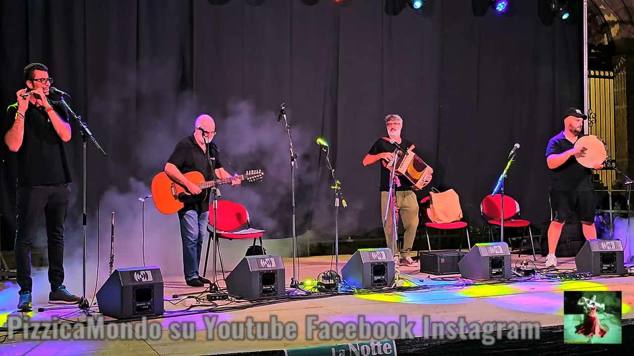 Briganti di Terra D'Otranto a Martignano 2025 Organetto Raffaele Cristian Palano