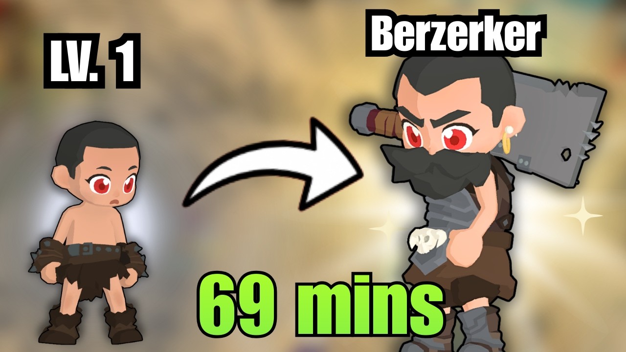From Zero to Berserker in 69 Minutes! (Full Run)