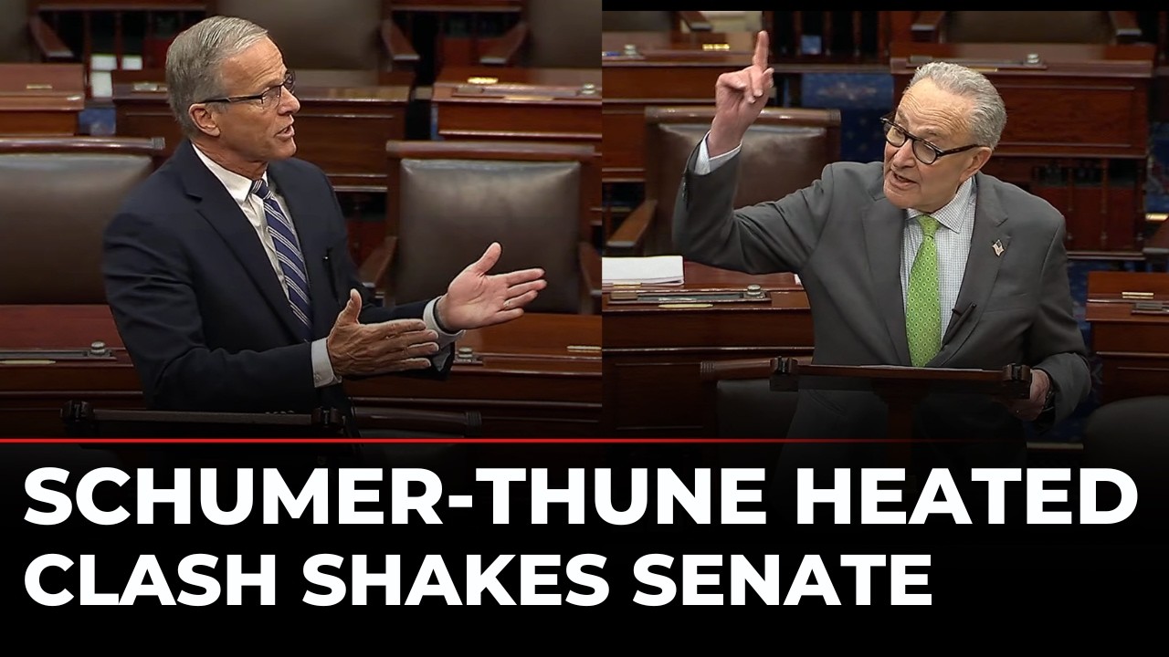 US News LIVE: Senate Erupts as Schumer Clashes With Thune Over ICE Funding | DHS | Partial Shutdown