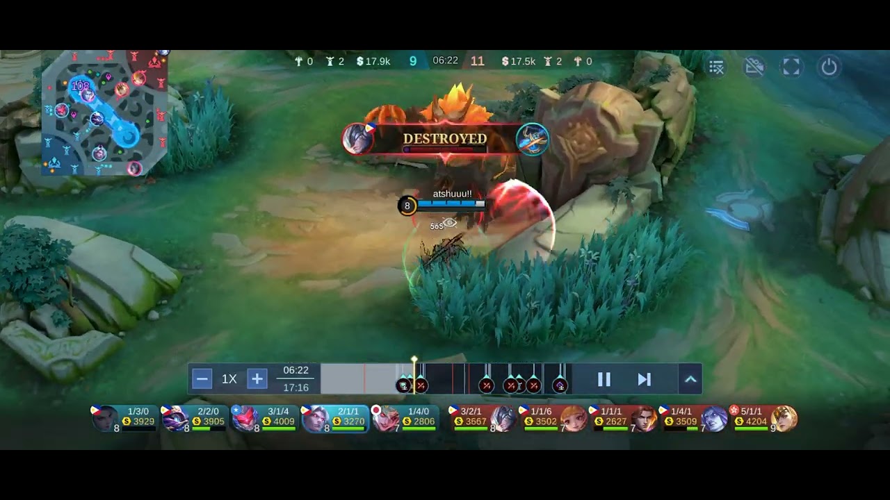 5 Man epic comeback
