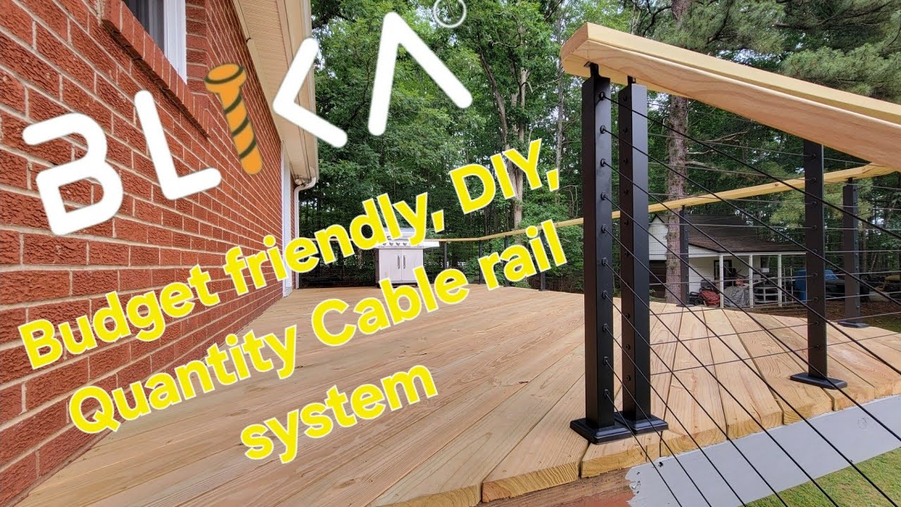 Diy Budget Friendly Cable Railing