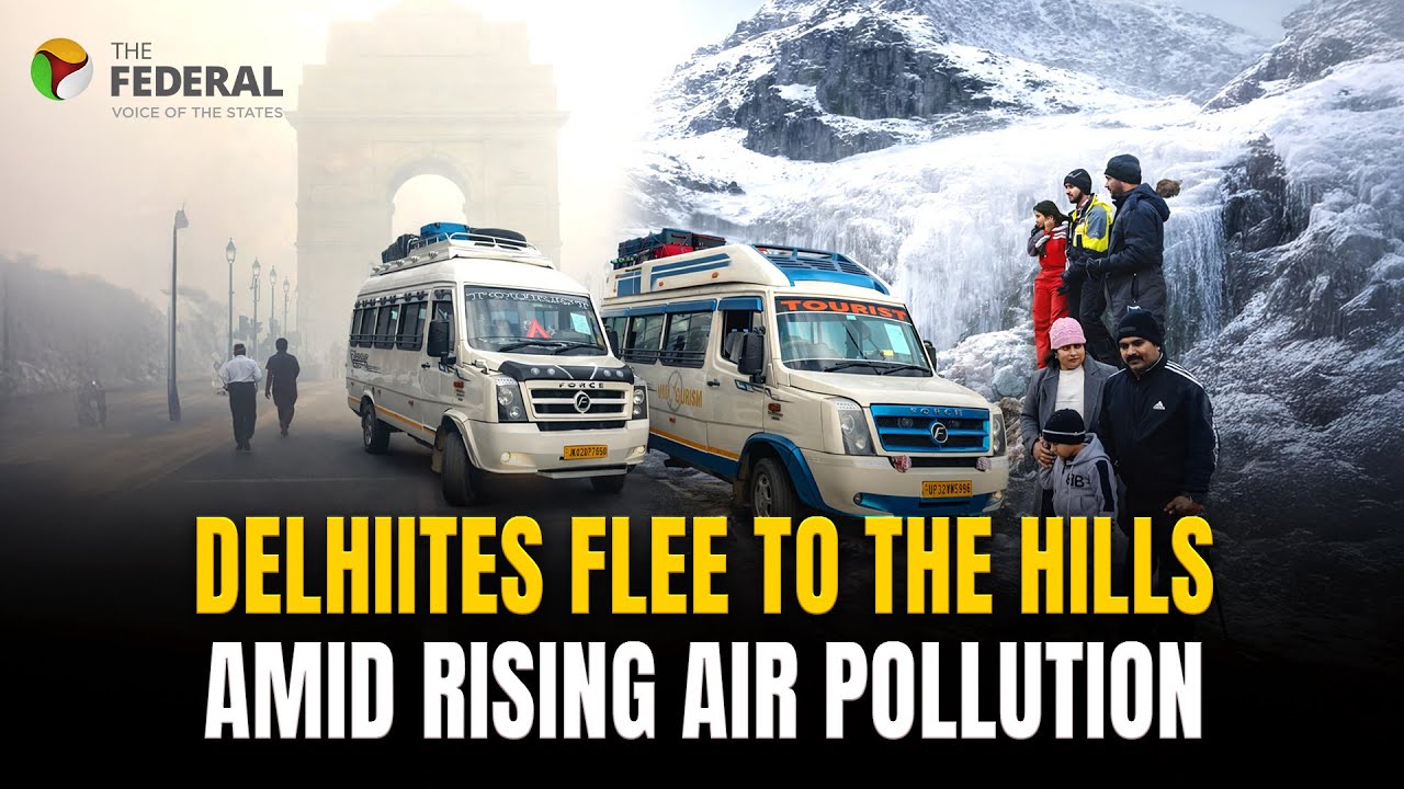 &lsquo;Not a vacation, it's an escape&rsquo;: Delhi&rsquo;s pollution exodus | The Federal