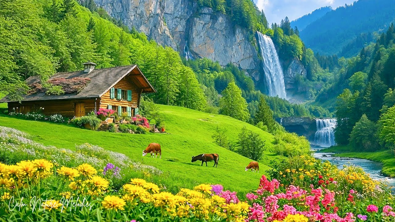Нежная музыка успокаивает нервную систему и радует душу 🌿 Перестаньте думать, музыка для снятия стр