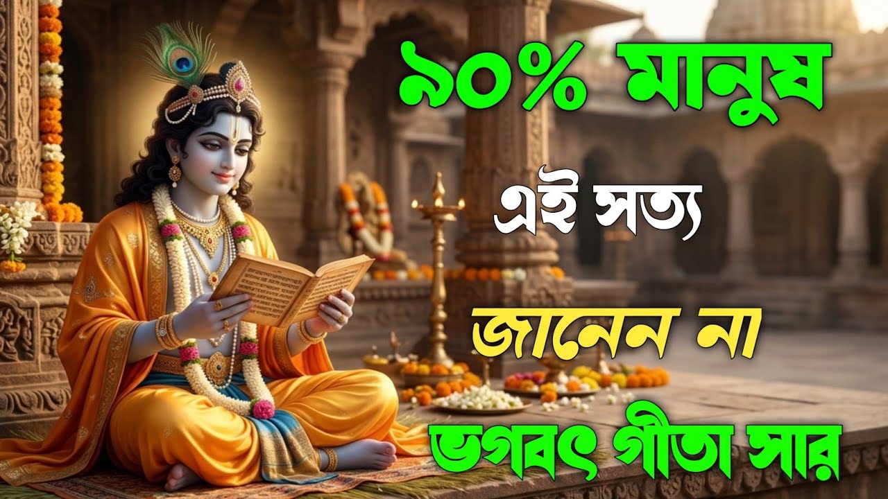 ভগবদ্গীতা সম্পূর্ণ ব্যাখ্যা | Complete Bhagavad Gita Explained in Bengali | Krishna Wisdom