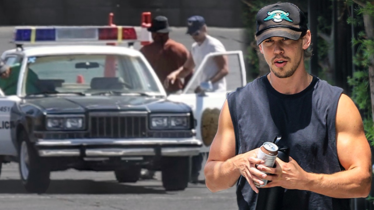 Miami Vice '85: Austin Butler Show Off Stunt-Driving Skills in Pre-Movie Prep