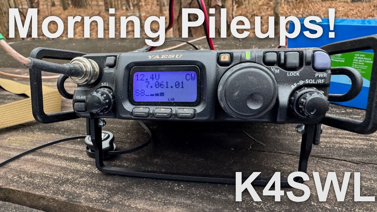 Peaceful Forest, Heavy Pileups: QRP POTA with the Yaesu FT-818ND!