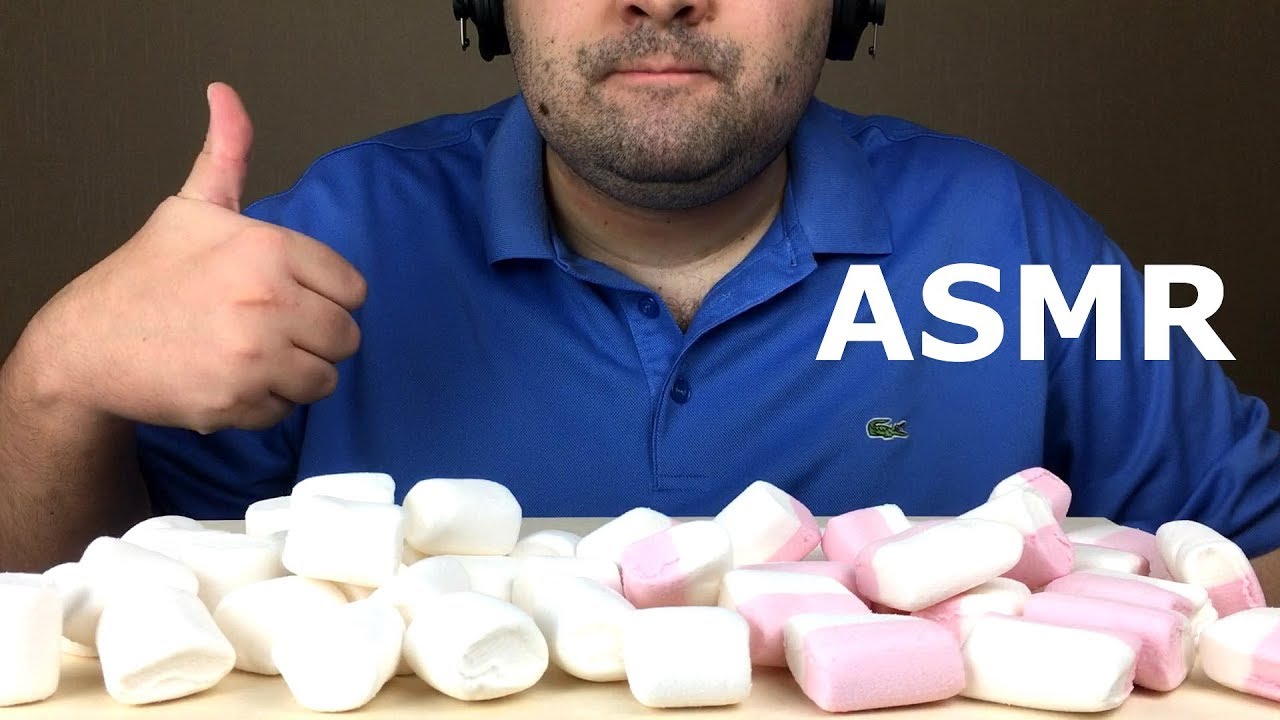 ASMR Eating Dessert MARSHMALLOW Haribo | Soft Eating Sounds