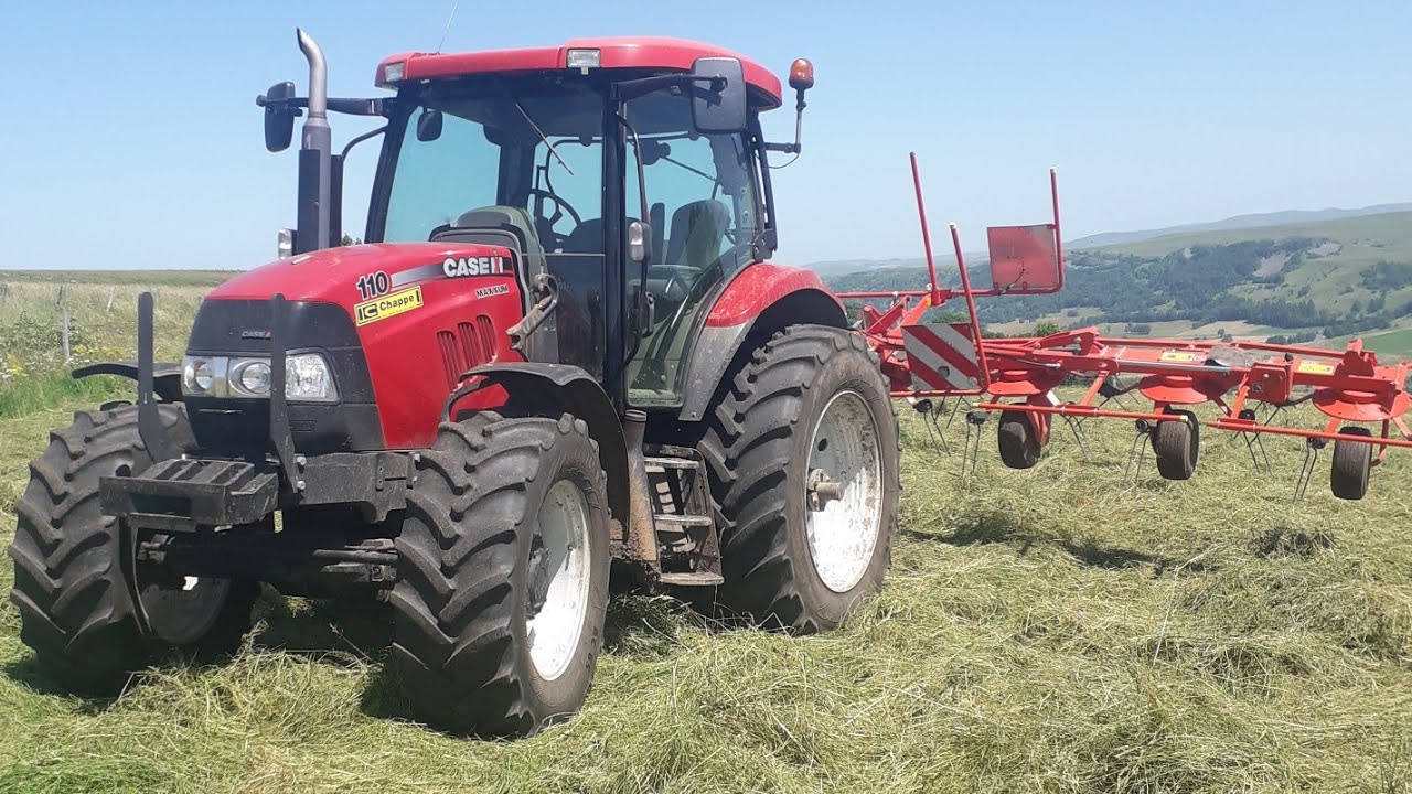 Fannage 2021 | Case maxxum 110 & Kuhn GF 7902.
