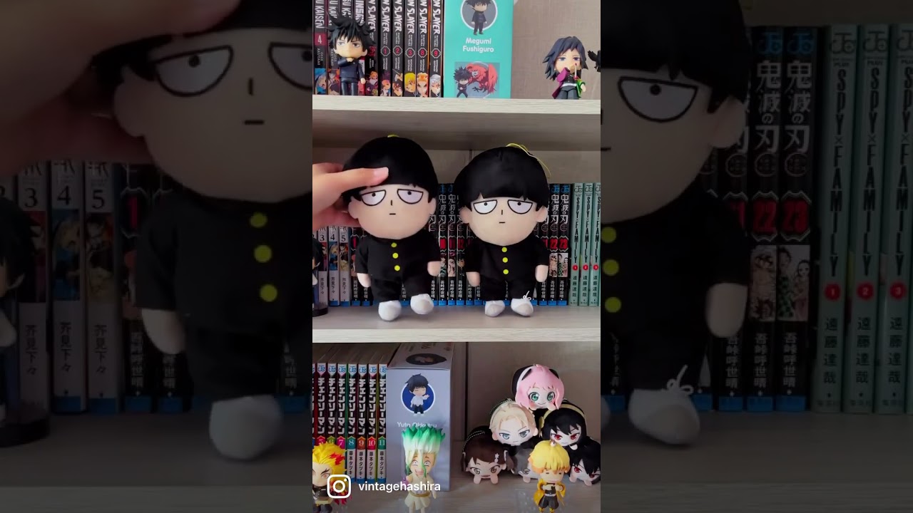 Mob psycho 100 Mob plushie unboxing! #shorts