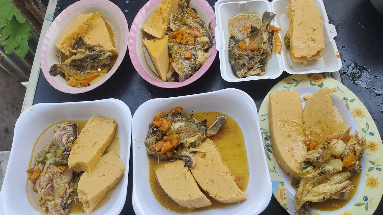 How to tunn cornmeal chefleng style with steam fish [epic!! must watch]