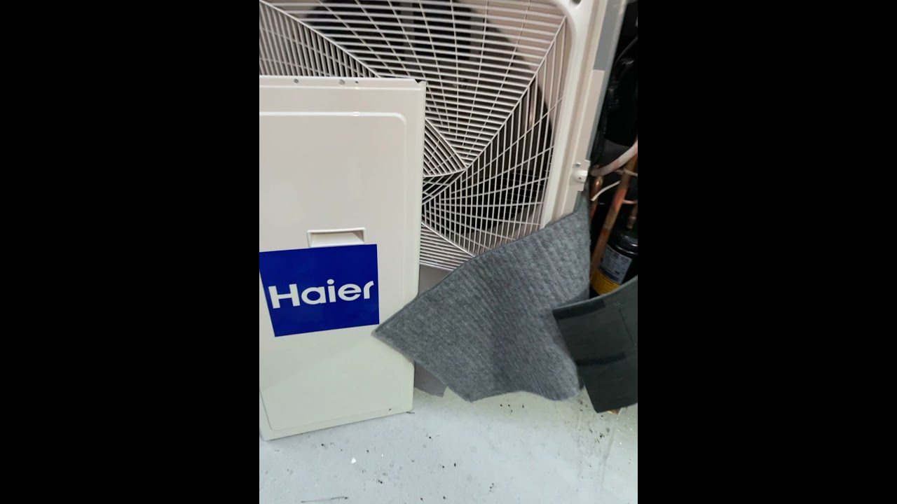 Из чего состоит наш тепловой насос // сравнение с кондиционером Haier