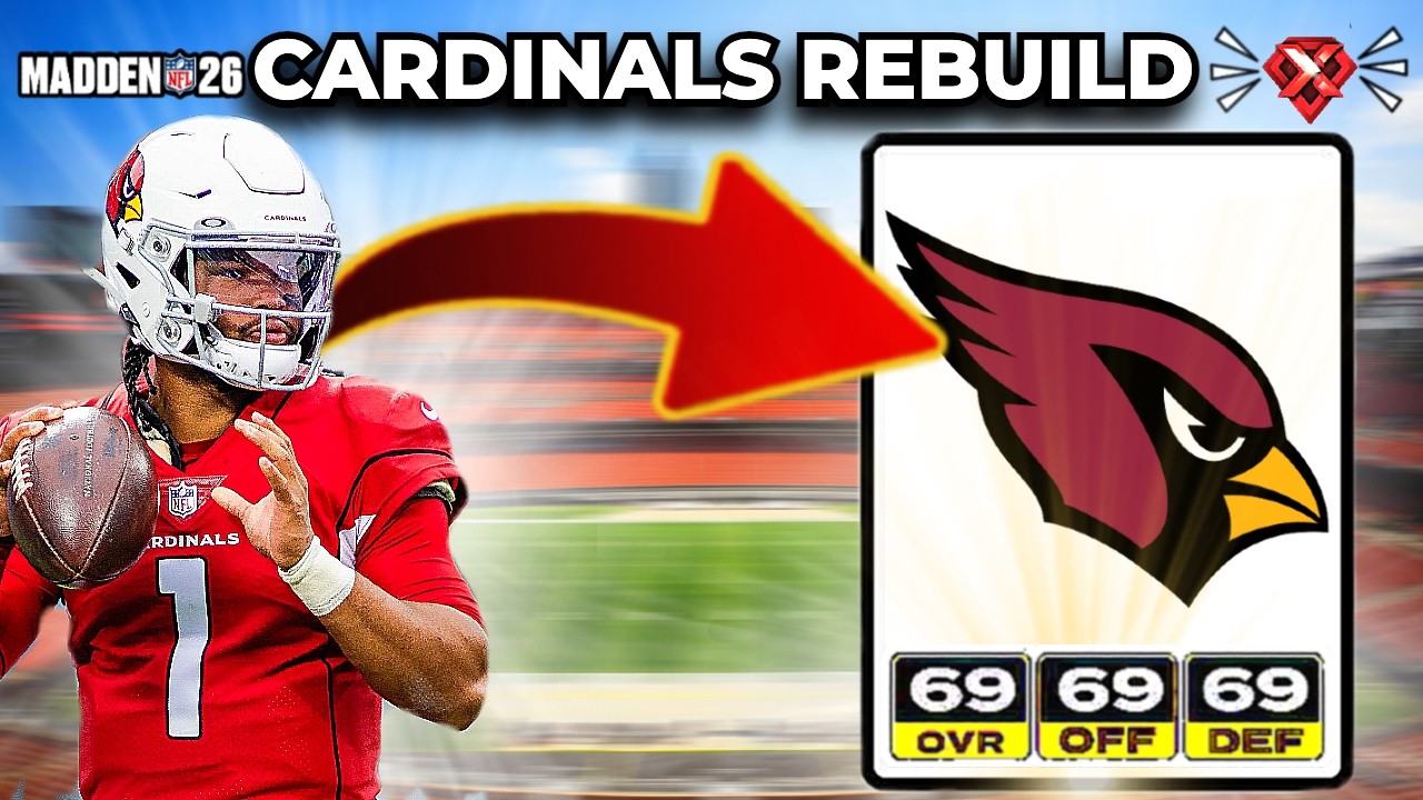 I Rebuilt the Arizona Cardinals in Madden 26! (Franchise Mode)