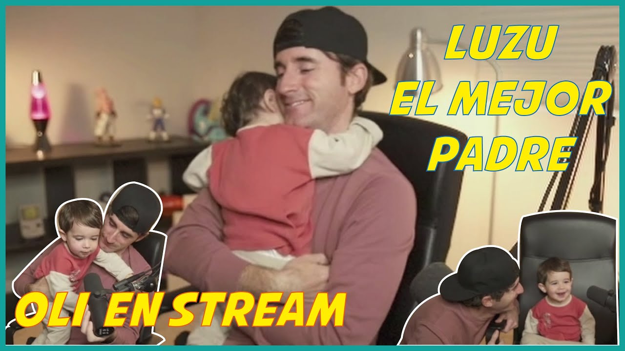 Hijo de Luzu hace el stream - OLI STREAMER - Luzu el mejor PADRE- Karmaland mejores momentos