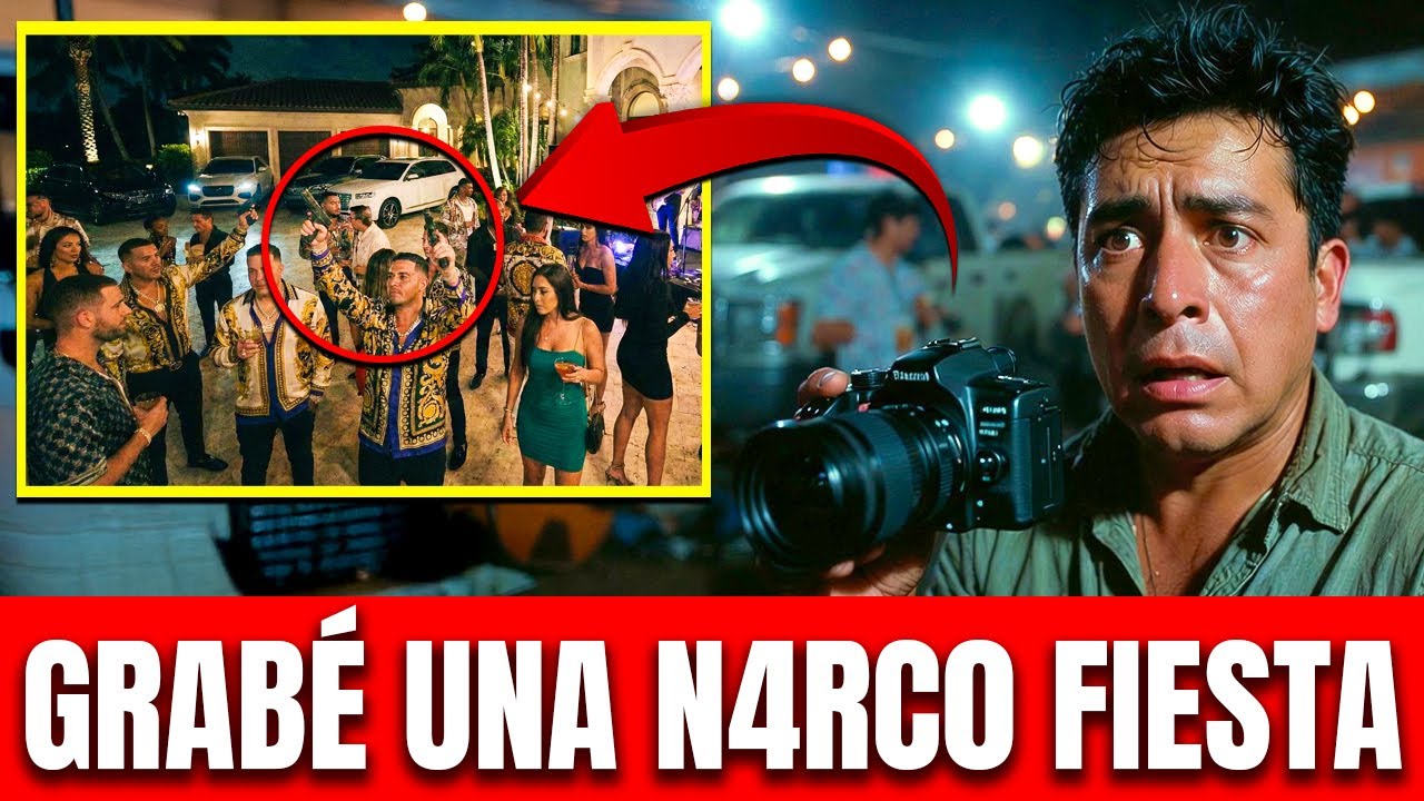 Fui CAMARÓGRAFO En Una NARCO FIESTA... GRABÉ Algo Que NO Debía